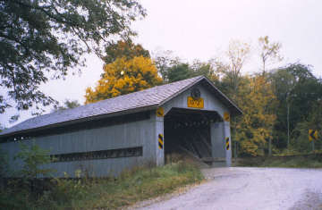 Doyle Road Bridge. Photo by N & C Knapp October, 2005